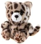 Heunec 160774 - Chagiya Leo Leopard, Antistress-Tier, Pl&uuml;sch, 13cm