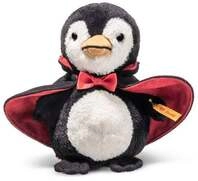 Steiff 057199 - Nibble der Vampir Pinguin, stehend, Pl&uuml;sch, 15 cm
