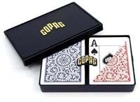 COPAG Elite - Jumbo Face - 2 index - Blue/Red Double-Deck