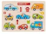 Steckpuzzle Tankstelle