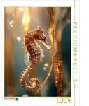 CALVENDO Puzzle Seepferdchen im Seegras 1000 Teile Lege-Gr&ouml;&szlig;e 64 &times; 48 cm