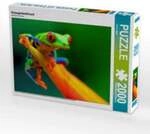 CALVENDO Puzzle Rotaugenlaubfrosch 2000 Teile Lege-Gr&ouml;&szlig;e 90 &times; 67 cm...
