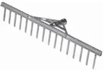 Siena Garden 173200-GA Rechen Arbeitsbreite 62cm ohne Stiel