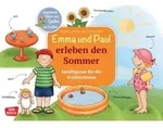 Emma und Paul erleben den Sommer. Erz&auml;hlschienen-Figurenset