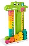Fisher-Price Mein Zahlen-Krokodil Lernspielzeug mit 10 Stapelbl&ouml;cken f&uuml;r