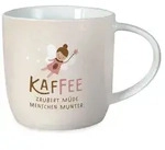 Tasse Gute Laune Kaffee zaubert