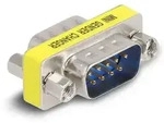 Delock 66464 VGA Adapter [1x D-SUB-Stecker 9pol. - 1x D-SUB-Stecker 9pol.] Silber,