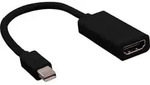 Value Mini-DisplayPort / HDMI Adapterkabel Mini DisplayPort Stecker, HDMI-A Buchse