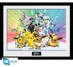 POKEMON - Framed print "Eevee" (30x40) x2