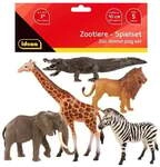 Idena Figuren Set Zootiere 10cm 5 St&uuml;ck