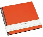 Spiral Economy Album Large black orange