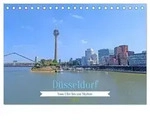 D&uuml;sseldorf Vom Ufer bis zur Skyline (Tischkalender 2027 DIN A5 quer), CALVENDO