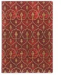 Softcover Notizbuch Samtrot, Midi, LIN