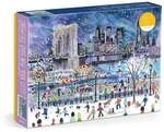 Michael Storrings Snowfall Over New York City 1000 Piece Puzzle