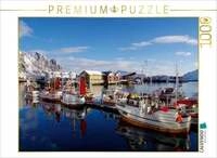 CALVENDO Puzzle Winterimpression aus Svolvaer 1000 Teile Lege-Gr&ouml;&szlig;e 64 &times; 48...