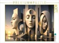 CALVENDO Puzzle Die Gesichter der Zeit 1000 Teile Lege-Gr&ouml;&szlig;e 64 &times; 48 cm