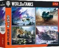Puzzle 4x250 - World of Tanks