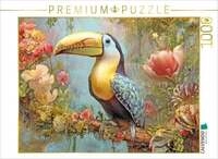 CALVENDO Puzzle Dschungeltiere Wunderwelt 1000 Teile Lege-Gr&ouml;&szlig;e 64 &times; 48 cm