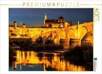 CALVENDO Puzzle Puente Romano mit Blick auf die Mezquita-Kathedrale in C&oacute;rdoba,