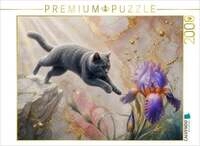 CALVENDO Puzzle Wagemutige Sprung 2000 Teile Lege-Gr&ouml;&szlig;e 90 &times; 67 cm...