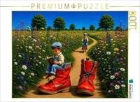 CALVENDO Puzzle Die Welt in gro&szlig;en Stiefeln 1000 Teile Lege-Gr&ouml;&szlig;e 64 &times; 48 cm