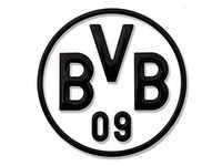 BVB 89140401 - BVB-Auto-Aufkleber schwarz, Borussia Dortmund