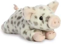 Aurora 26328 - MiYoni Spotted Piglet, Schwein gefleckt, Pl&uuml;schtier, L&auml;nge: ca.29 cm