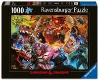 Erwachsenenpuzzle 1000 Teile - D&D - Critical Encounters