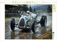 CALVENDO Puzzle Auto Union und Hans Stuck 1000 Teile Lege-Gr&ouml;&szlig;e 64 &times; 48 cm