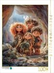 CALVENDO Puzzle Steinzeitkarikaturen 1000 Teile Lege-Gr&ouml;&szlig;e 64x48cm...