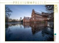 CALVENDO Puzzle Eisiger Morgen am Schloss Herten 1000 Teile Lege-Gr&ouml;&szlig;e 64 &times; 48 cm