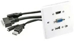 LINDY 60220 HDMI / VGA / USB / Klinke Adapter [1x HDMI&reg;, VGA, USB-A, Klinkenbuchse
