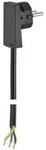 EVOline 1512 0015 1100 Strom Anschlusskabel Schwarz 1.5m