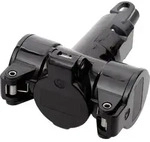 N & L 10190 3fach-Kupplung Thermoplast 230V Schwarz IP20