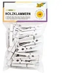FOLIA&reg; Holzklammern, weiss