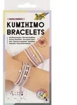 Kumihimo Bracelets PASTELL RAINBOW, 16-teilig