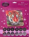 Crystal Art Tiger 18x18cm