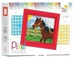 PRACHT Pixel Mosaik Pferd Geschenkverpackung