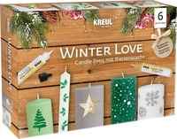 KREUL Kerzenstifte Candle Pens Winter Love 6 St&uuml;ck