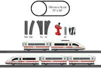 M&auml;rklin 29420 - H0 M&auml;rklin my world - Startpackung ICE 3 f&uuml;r Kinder ab 3 Jahre