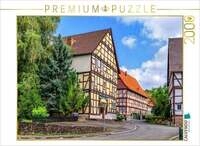 CALVENDO Puzzle Fachwerksh&auml;user in Gottsb&uuml;ren, Reinhardswald, Hessen, Deutschland