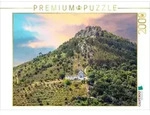 CALVENDO Puzzle Die Wallfahrtskapelle der Penha hoch &uuml;ber dem Alentejo 2000 Teile