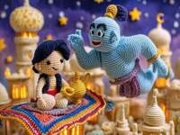 CALVENDO Puzzle Aladin und die Wunderlampe 1000 Teile Lege-Gr&ouml;&szlig;e 64x48cm