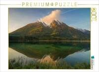 CALVENDO Puzzle Hintersee und Hochkalter in Ramsau 1000 Teile Lege-Gr&ouml;&szlig;e 64 &times; 48