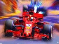CALVENDO Puzzle Sebastian Vettel 2000 Teile Puzzle quer 2000 Teile Lege-Gr&ouml;&szlig;e 90 &times;