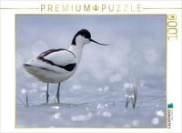 CALVENDO Puzzle S&auml;belschn&auml;bler (Recurvirostra avosetta) 1000 Teile Lege-Gr&ouml;&szlig;e 64