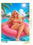 CALVENDO Puzzle Floatie-Sommer 2000 Teile Lege-Gr&ouml;&szlig;e 90 &times; 67 cm Foto-Puzzle...