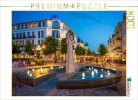 CALVENDO Puzzle Insel R&uuml;gen - Strandpromenade Binz 1000 Teile Lege-Gr&ouml;&szlig;e 64 &times; 48