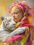 CALVENDO Puzzle Mensch und Tier 1000 Teile Lege-Gr&ouml;&szlig;e 64x48cm Foto-Puzzle f&uuml;r