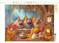 CALVENDO Puzzle Niedliche Tierwohnungen 2000 Teile Lege-Gr&ouml;&szlig;e 90 &times; 67 cm